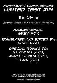 [Bobobo] Hito Tsukiburi | After A Month (PLDK) [English] =LWB= [Decensored]