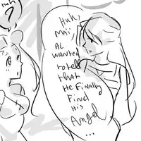 My Angel (Full metal Alchemist) Winry Rockbell x Alphonse Elric by Noutty