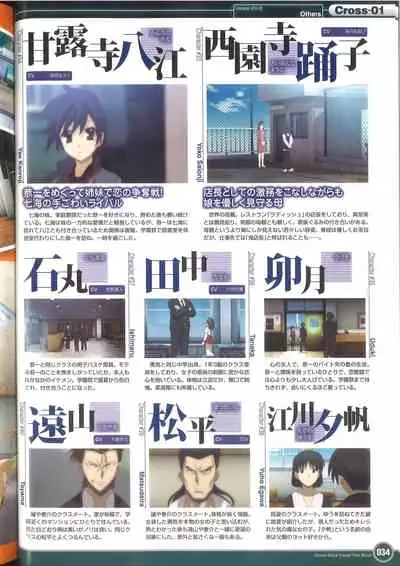 Cross Days Visual Fan Book