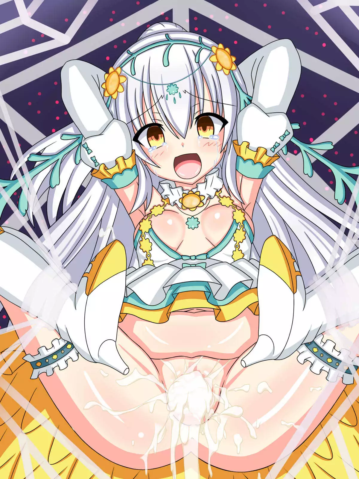 "Hanazono no Seiya" Shirotaegiku