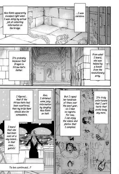 [Doro Noujou (Dorota Bou)] Robin's Hole 2 (One Piece) (English)