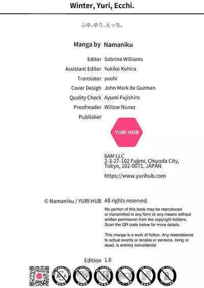 Fuyu, Yuri, Ecchi. | Winter, Yuri, Ecchi.