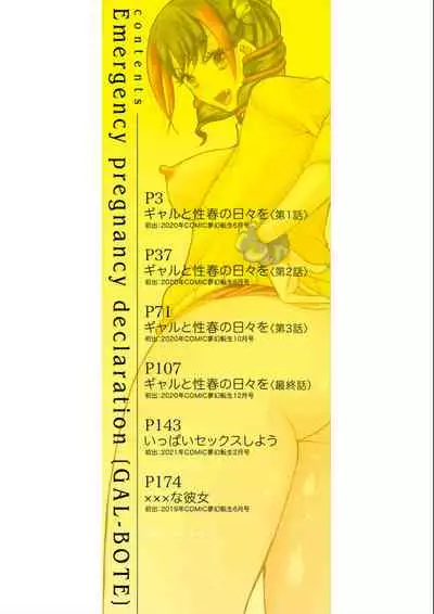 Kinkyuu Haramase Sengen Gal Bote - Emergency Pregnancy Declaration
