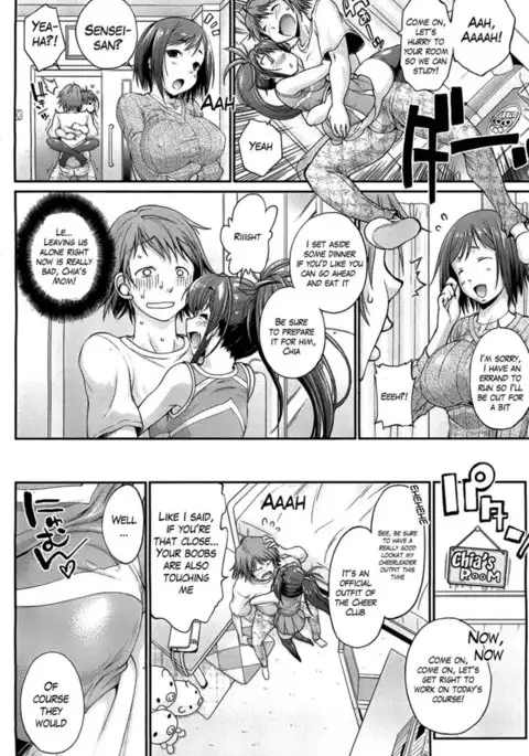 My Cute Student is a Cheerleader in Heat?