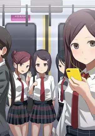 Koakuma JK ni Shiboritorareru Manin Gyaku Chikan Densha