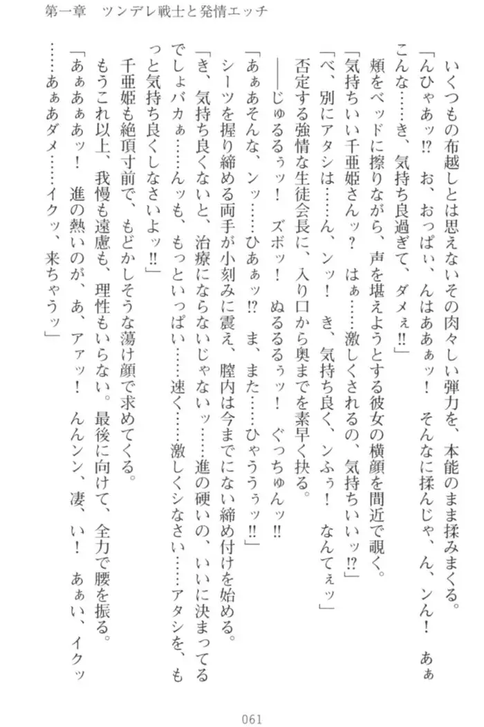 守らせて!発情生徒会長!