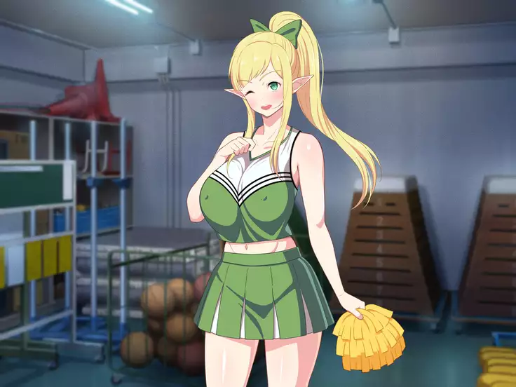 Ryuugakusei wa Dosukebe Bakunyuu JK Elf!