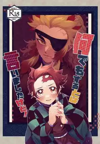 Nani demo suru to wa iimashitakedo!