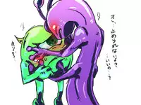 ランちゃんとギョロメちゃん (Monsters Inc)