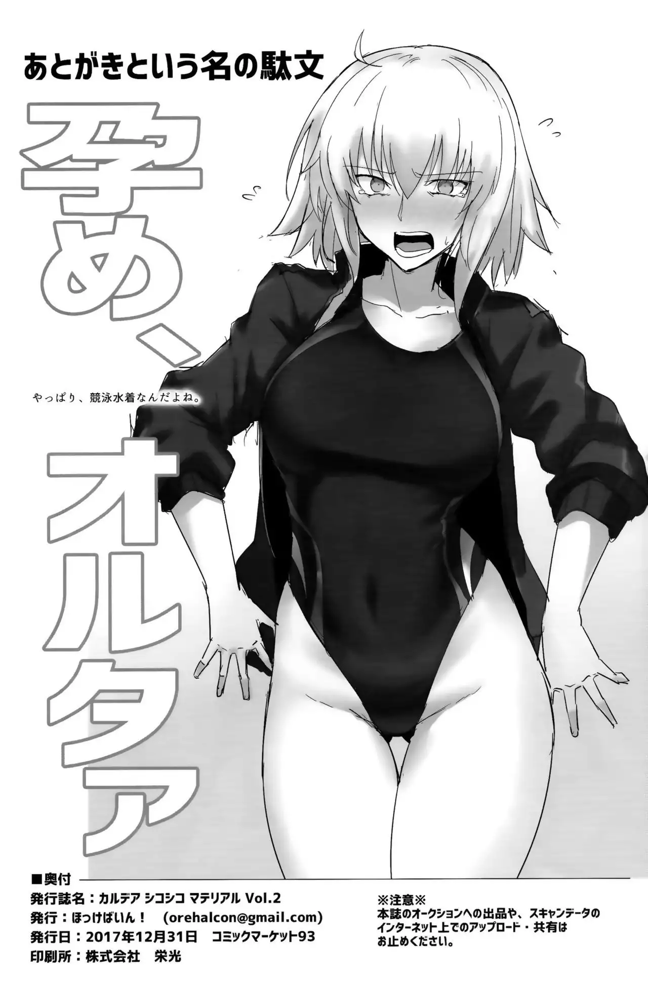 Chaldea Shiko Shiko Material Vol. 2