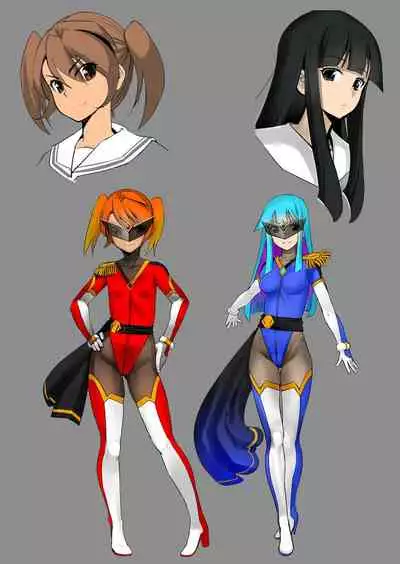 [No Future (端音乱希、露田米)] 炎氷双騎ツイン・キュアリー 百合ヒロインは男のチンポに敗北する 前編