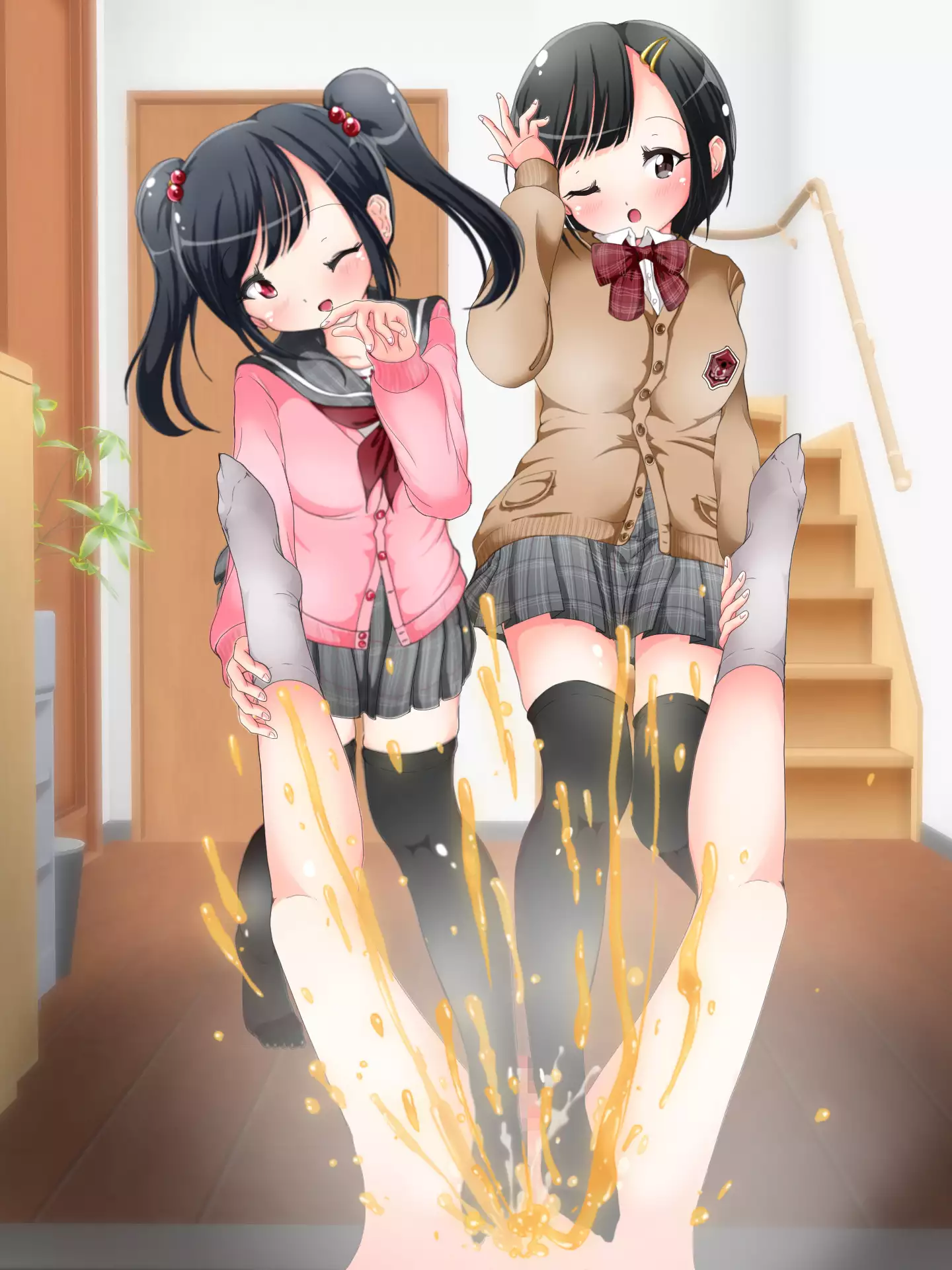 Ashi de Nando mo Choukyou Sarechau!! Aki no Seifuku Kaikan Ashikoki