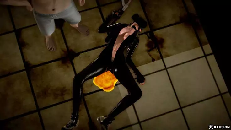 Female Spy Force Fight