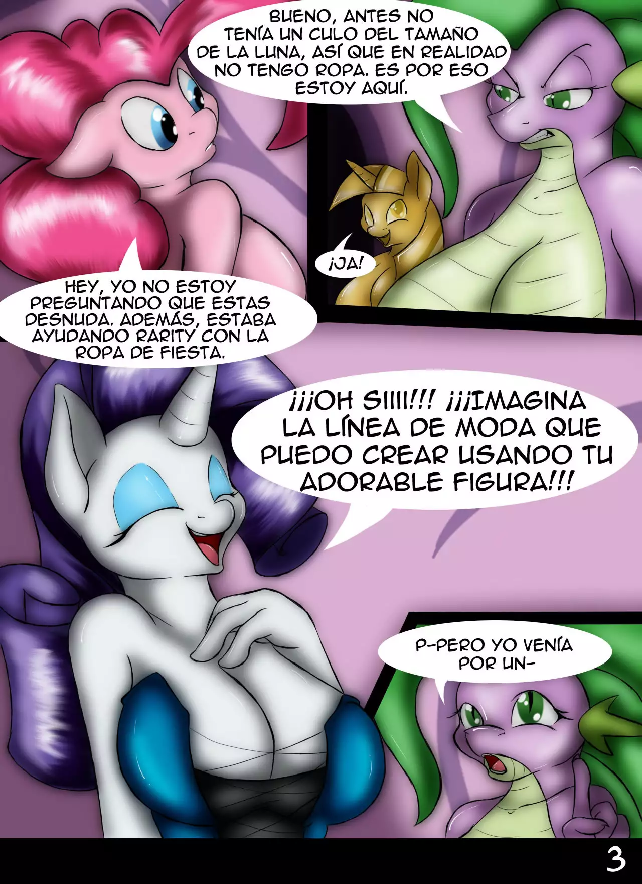 Suirano Artist/MLP ANTHRO/ Spanish and Inglish.