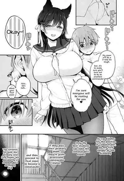 Atago no Ecchi na Shikikan Shiken