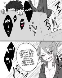 [Kazuha] Futanari x Guy (3 parts) [desudesu]