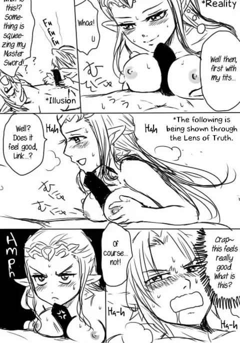 Link to Zelda ga Jun Ai Ecchi suru Manga