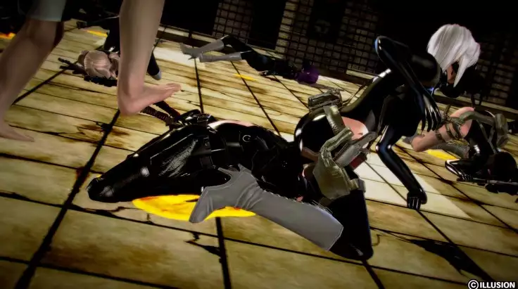 Female Spy Force Fight