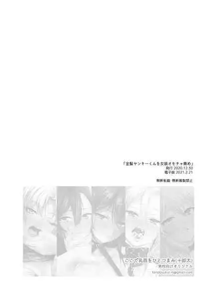 Kinpatsu Yankee-kun o Josou Omocha Seme