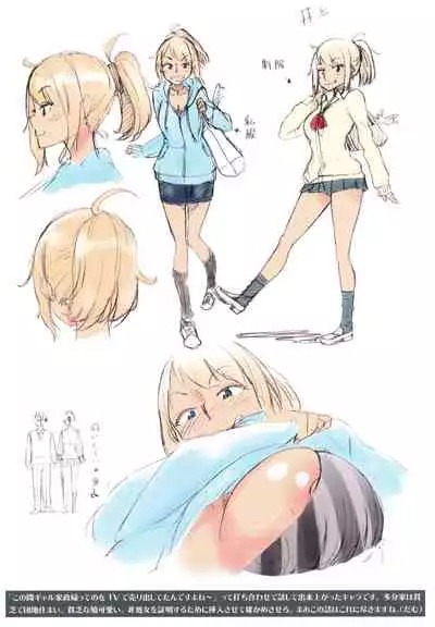 [dam] Anarchy Girl!!! Toranoana Gentei Tokuten 8P Leaflet