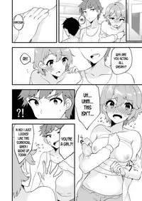 [Soranosuzume] Nyotaika Kyoudai ~Kyoudai de Oppai no Yawarakasa ga Chigau tte Honto!?~ (Henshin? Irekawari? Watashi no Karada… Dou Nacchatta no?) [English] [desudesu]