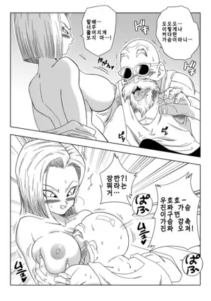 18-gou vs Kame Sennin | Android n18 VS Kamesennin (decensored)