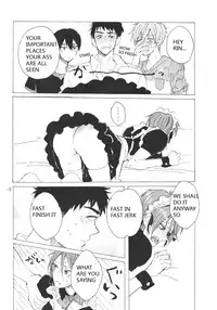 (Renai Jaws 5) [sashilot (Tenjou Shio)] Yon-P! (Free!) [English] [rinrinlove]