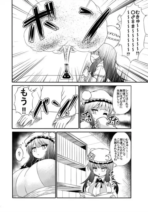 Patchouli-sama ga Futotte Sakunyuu Sareru Hon