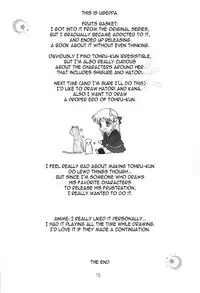 (SC15) [Oh!saka Spirits (Aiyama Toshikazu, Ugeppa)] Momoiro Kataomoi (Fruits Basket) [English] [N04h]