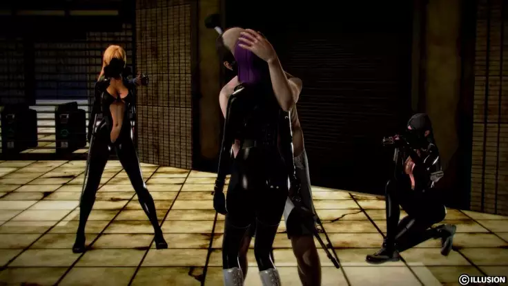 Female Spy Force Fight