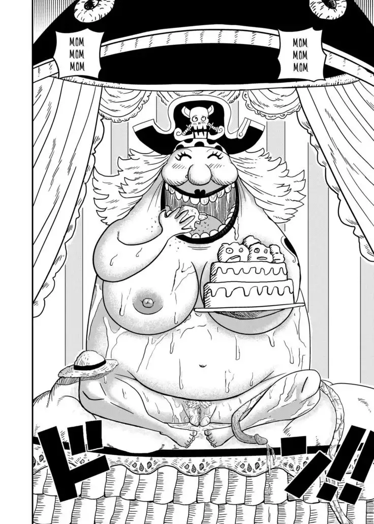 Charlotte Flampe x Luffy