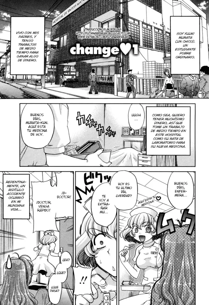 Change-De! Ch. 1-6
