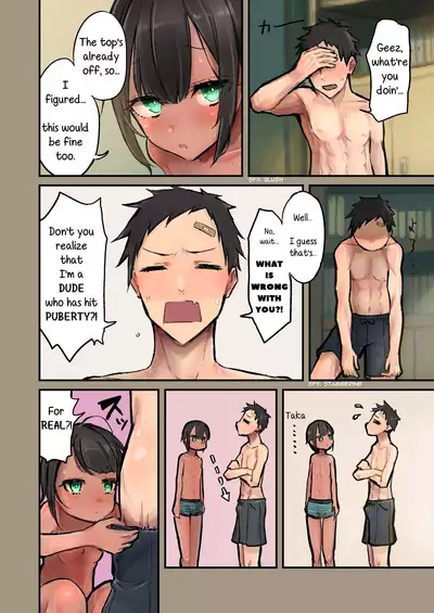 Natsuyasumi! Osananajimi to Asedaku Sex - Sweaty sex with a childhood friend