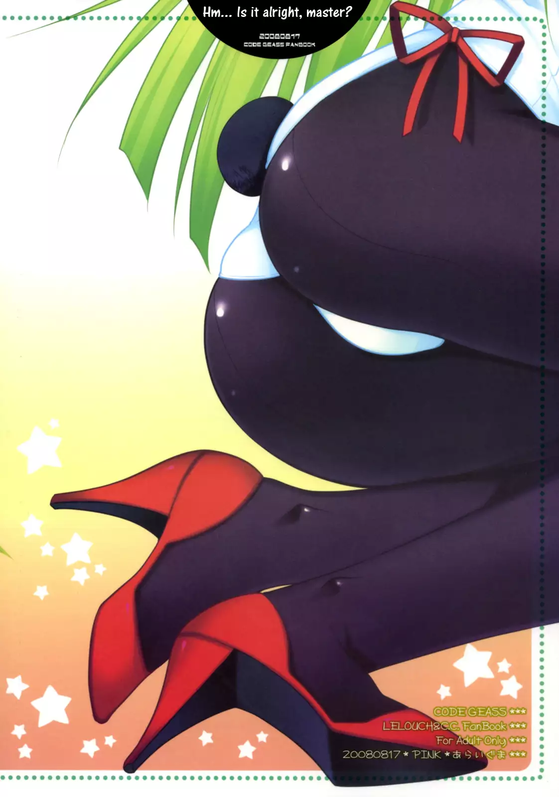 Hm... Is it alright, Master?