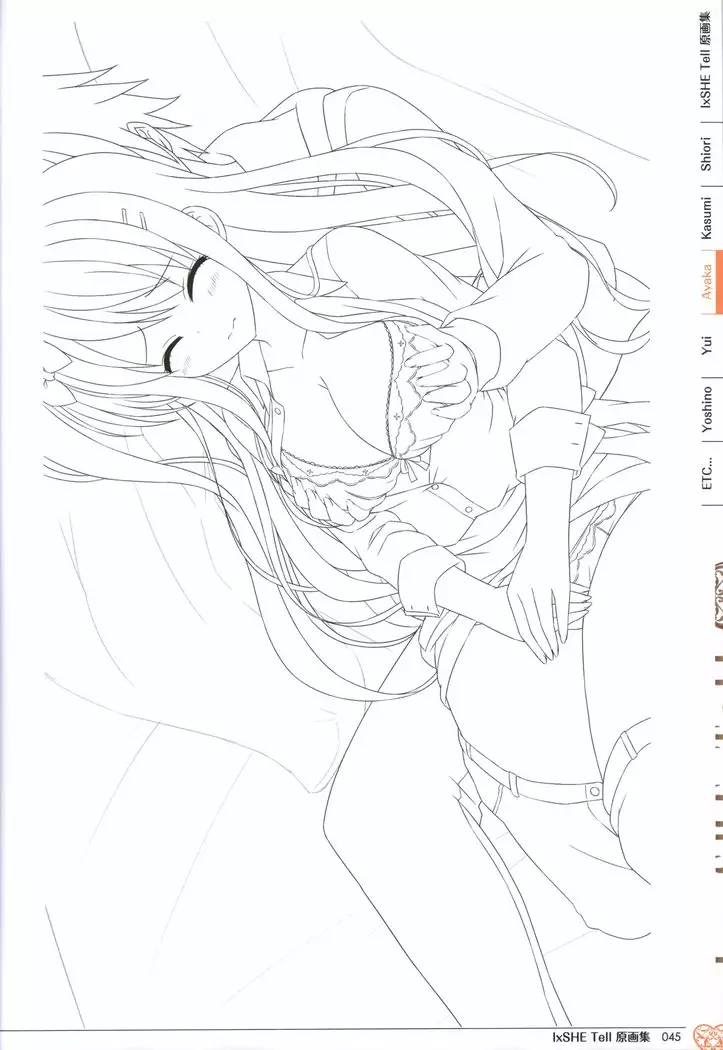 IxSHE Tell illustration art book