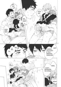 (Renai Jaws 5) [sashilot (Tenjou Shio)] Yon-P! (Free!) [English] [rinrinlove]