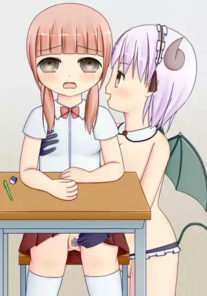 Futanari Akuma to Joshikousei ga Himitsu no Keiyaku de H na Mainichi