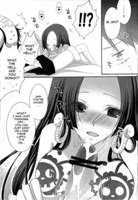 (C76) [NANASHINO (mura.)] IMAGINATION ~Hebihime-sama no Otawamure~ (One Piece) [English] [Yuribou]