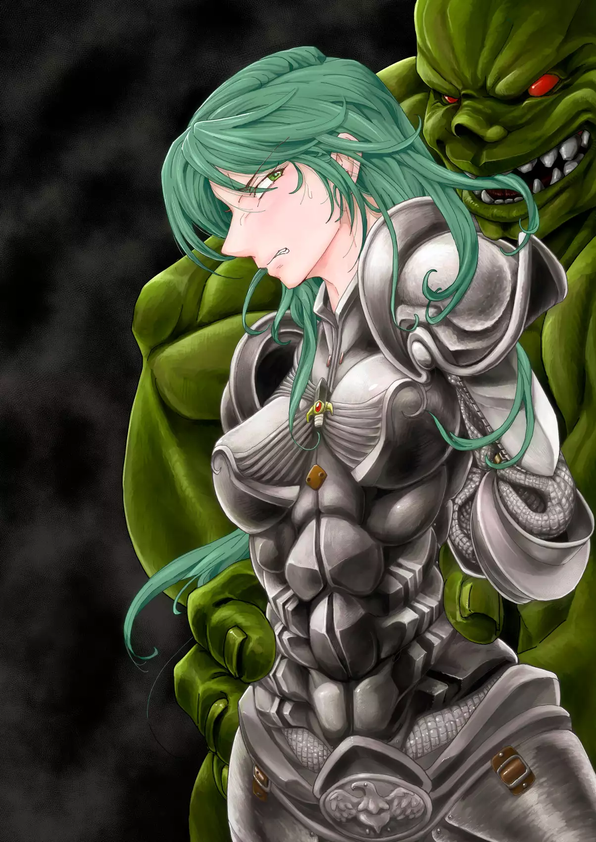 Violation and Hair-shaving of a Female Knight