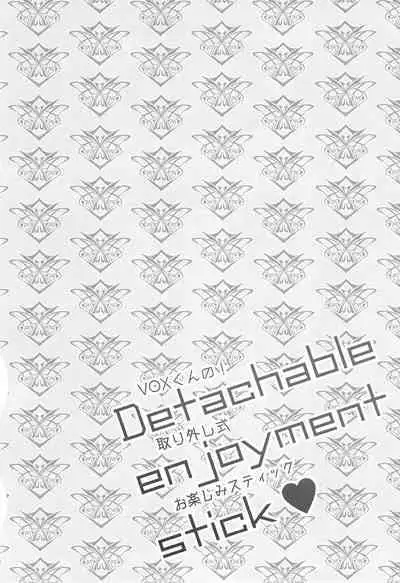 Detachable enjoyment stick