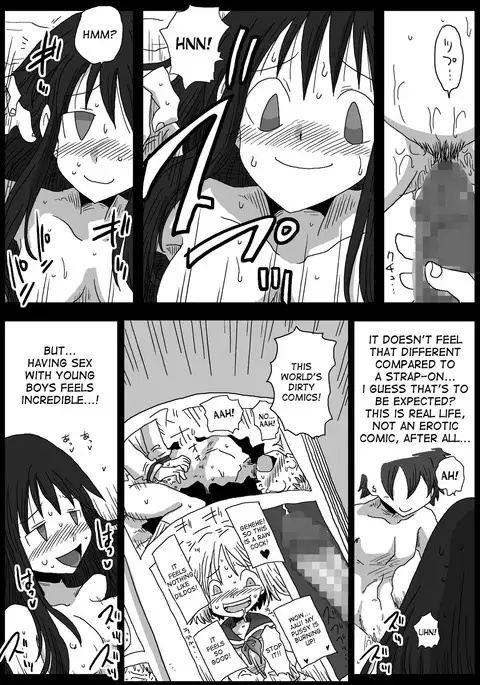 Teisou Gyakuten Sekai Shirouto Shojo Onna Kyoushi