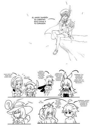 Genshin impact! Barbara STAR!DUSH!