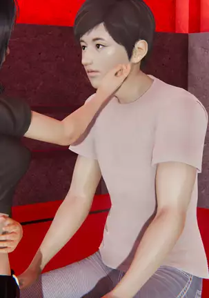 Shy guy visiting the Playroom