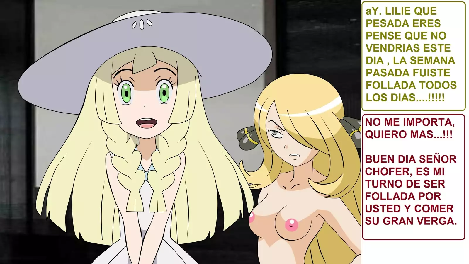 Aria y el Chofer - Pokemon X