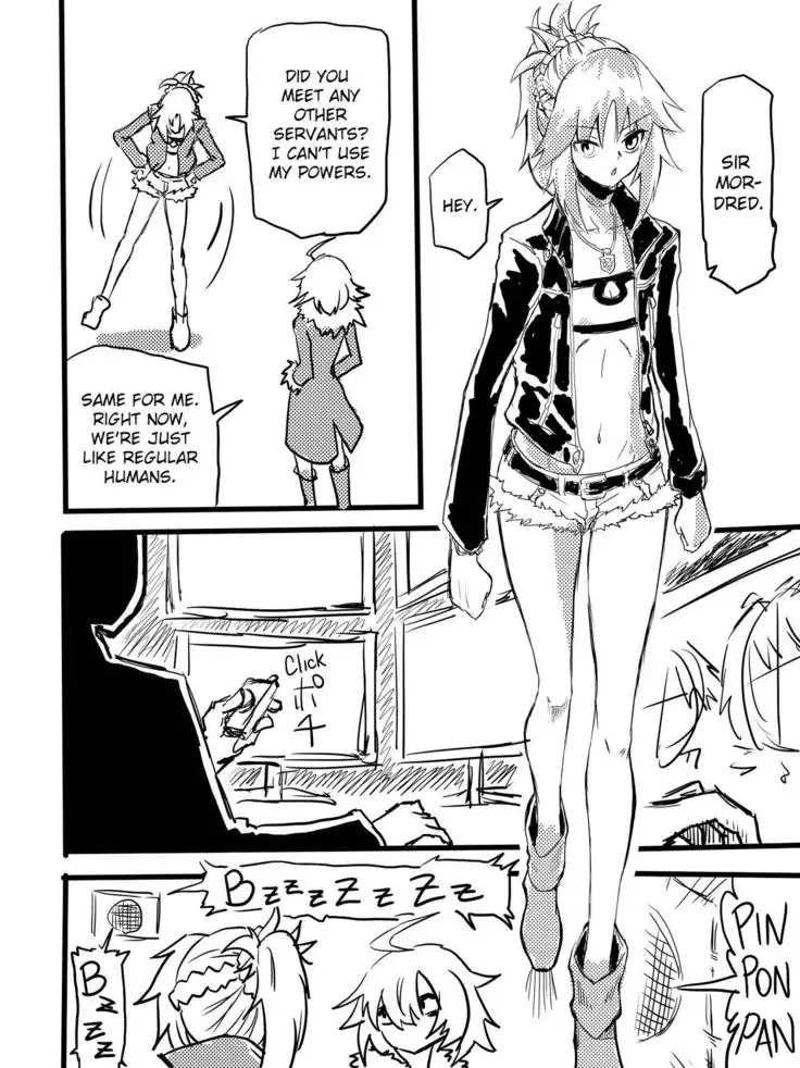 Tousouchuu in Chaldea | Running away in Chaldea