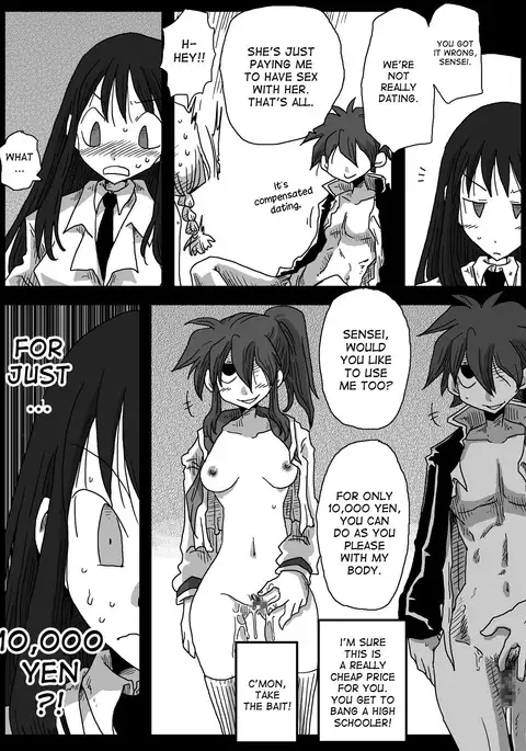 Teisou Gyakuten Sekai Shirouto Shojo Onna Kyoushi