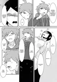 (Gakuen Trial) [Hanaji (Douman Ao)] Psycho x Fake (Danganronpa) [English] [Amamiami-kun]