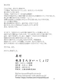 (C84) [Mitarashi Club (Mitarashi Kousei)] Akiko-san to Issho 12 (KANON)