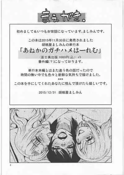 (C89) [Mashimin Koubou (Kurumiya Mashimin)] Ane Kano Gachihame Hardcore