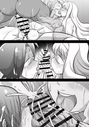 Azusa and Takane's Futanari Iori Training Plan